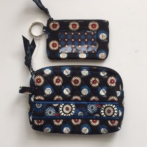 EUC Vera Bradley Set Mini-Wallet and Makeup